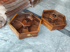 Wooden Spices box
