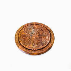 Wooden Dry Fruit Baskest With Brass Work