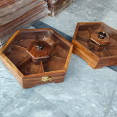 Wooden Spices box
