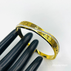 Gold Zircon Handcuff