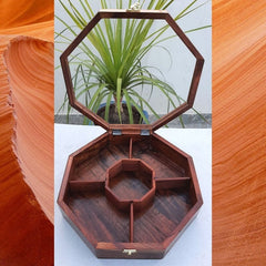 Wooden Spices box