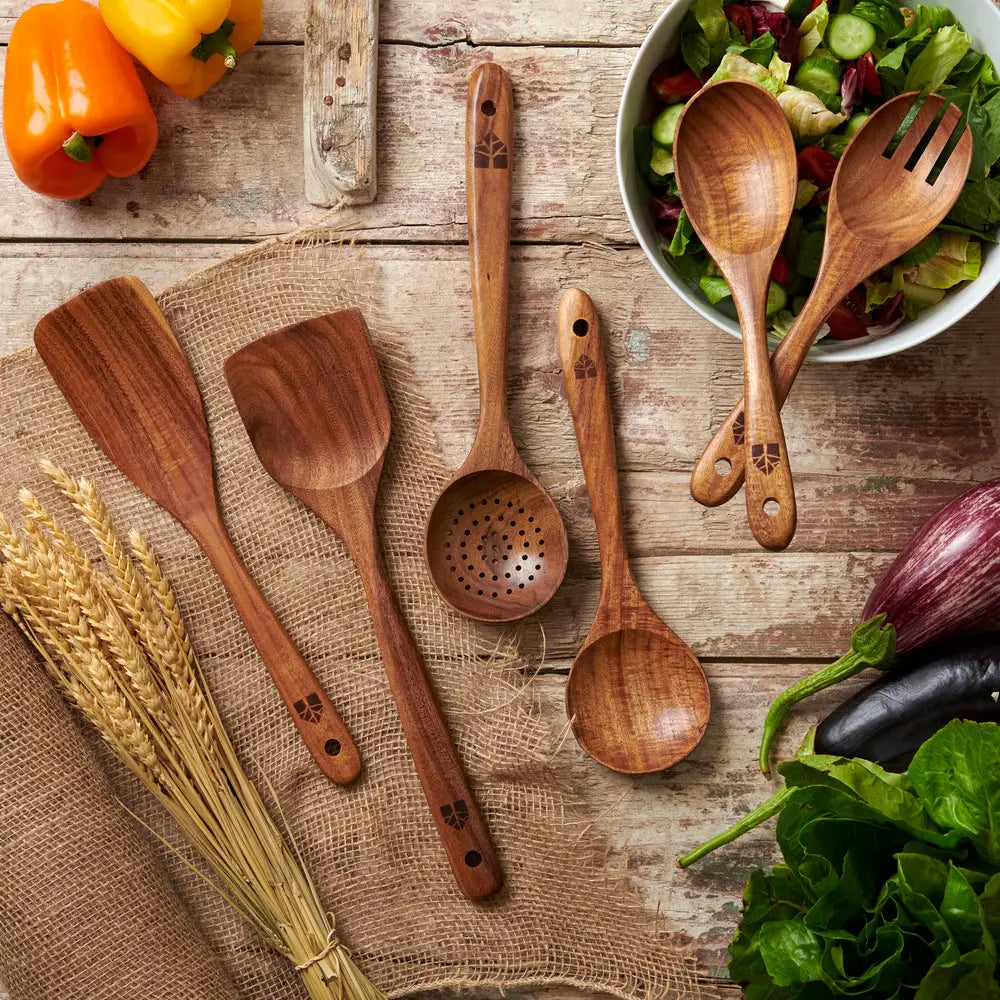 Wooden Spoon Set, Kitchen tools